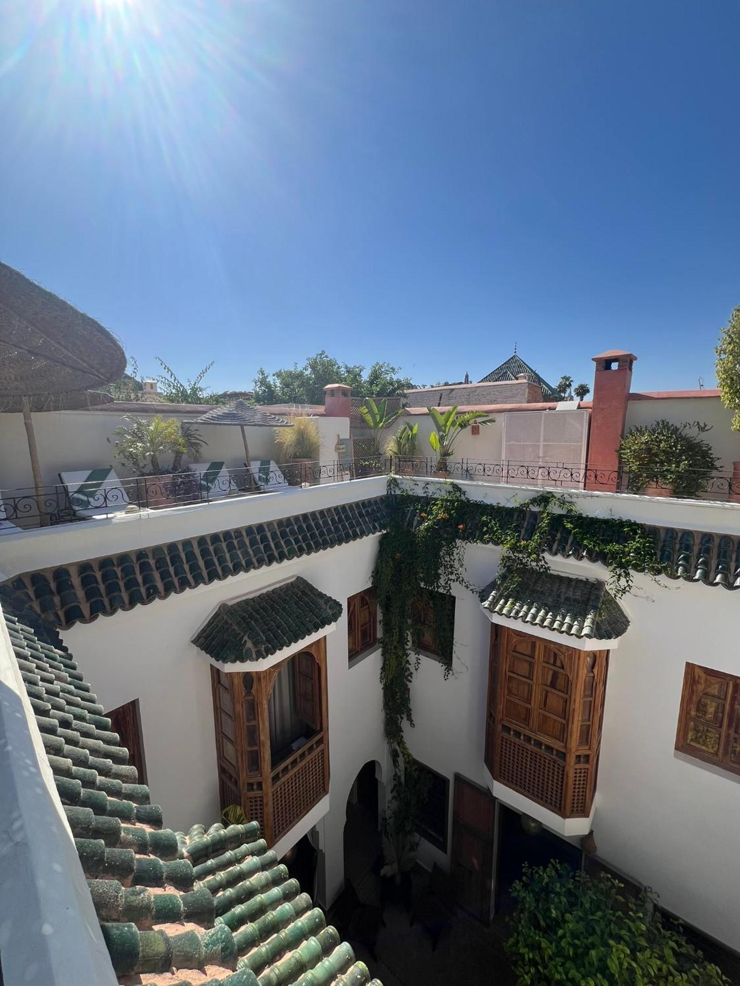 Riad Prive Sadaka Bassin Rooftop Marrakesh Exterior photo