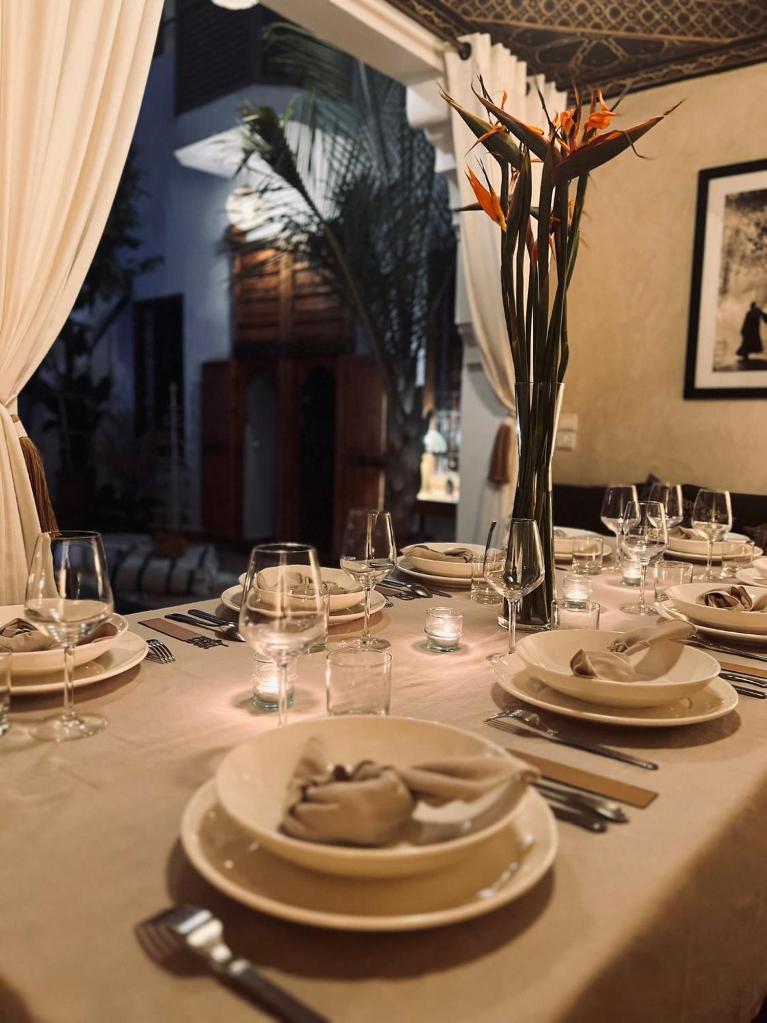 Riad Prive Sadaka Bassin Rooftop Marrakesh Exterior photo
