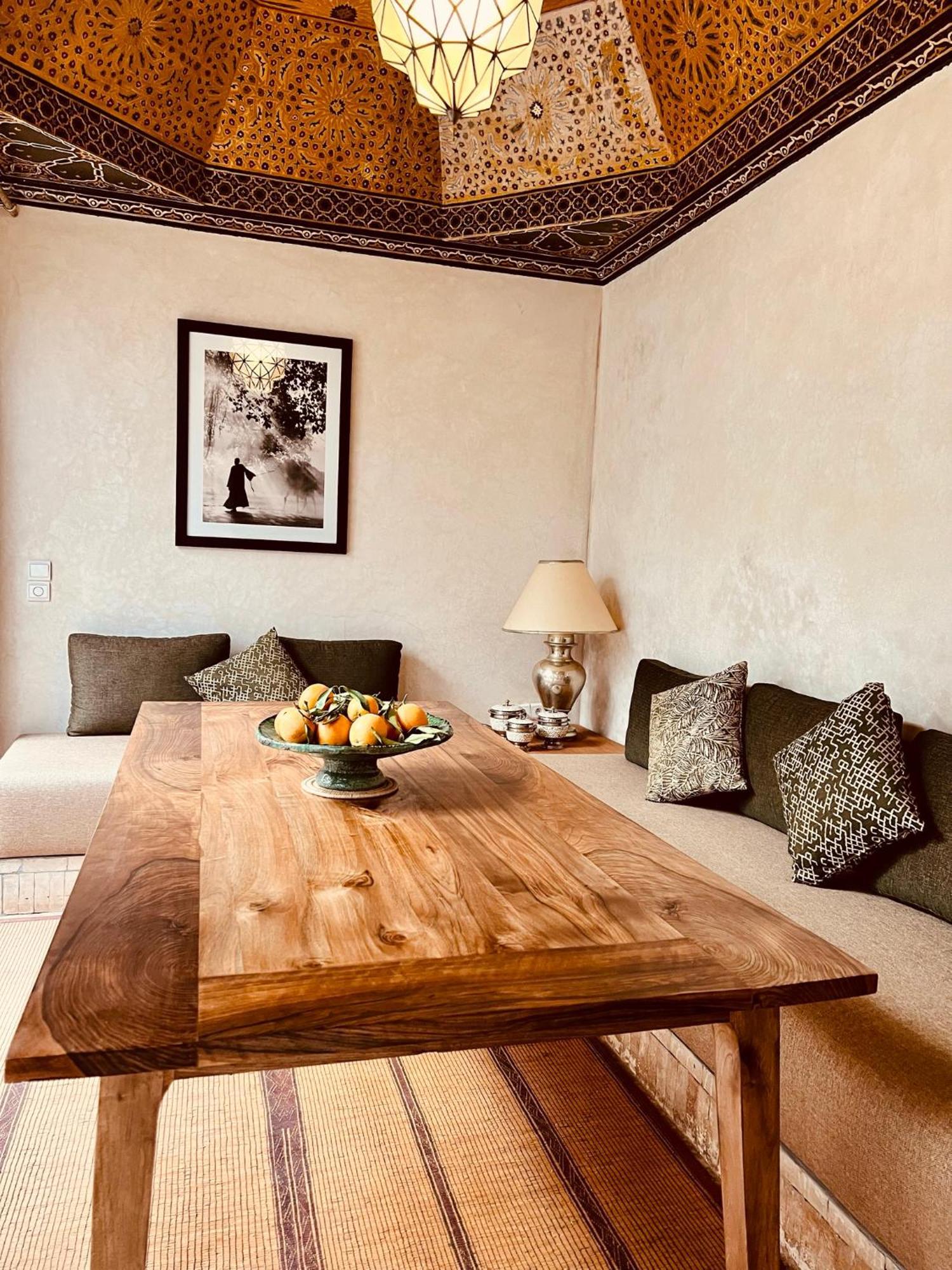 Riad Prive Sadaka Bassin Rooftop Marrakesh Exterior photo