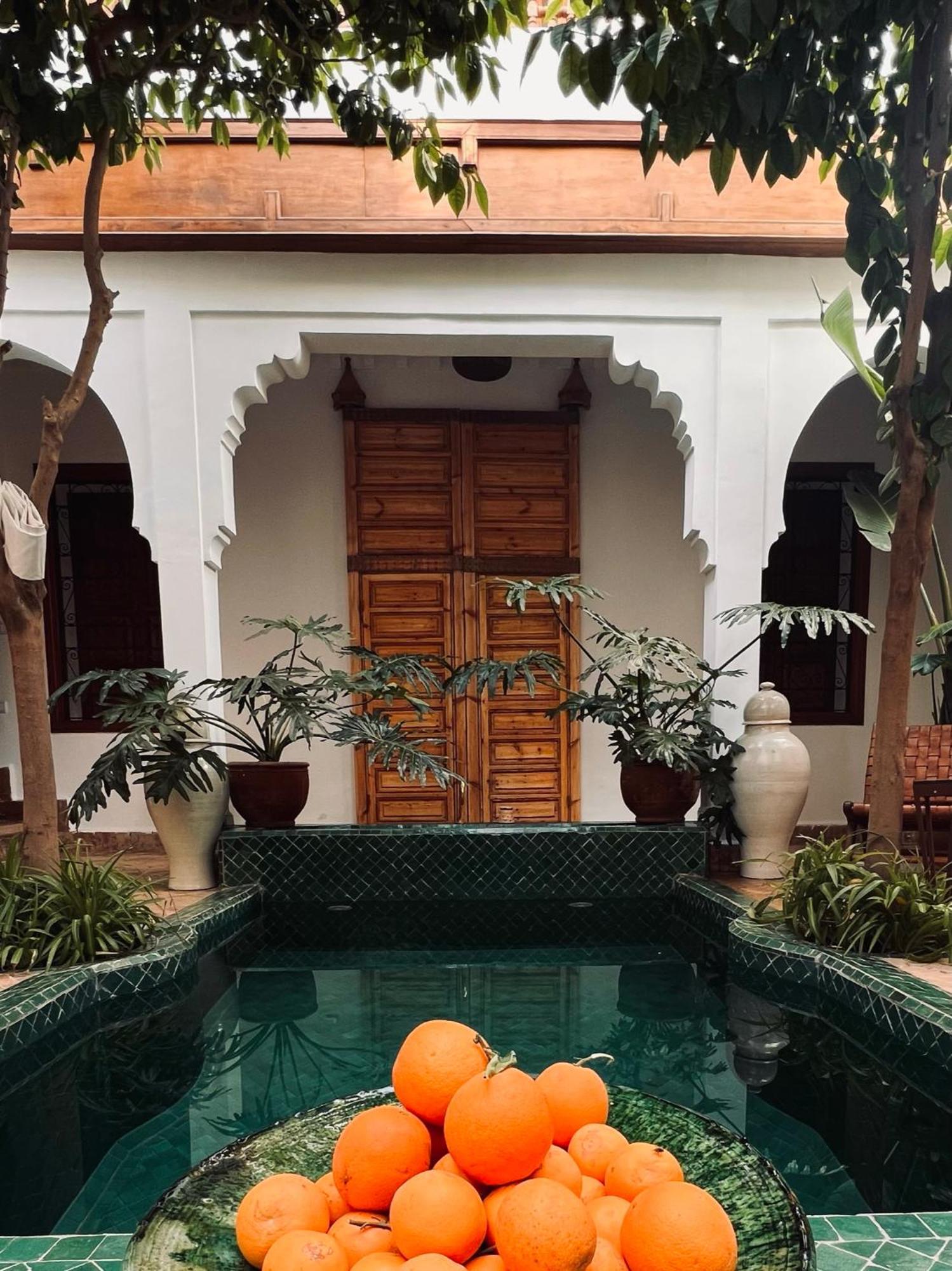Riad Prive Sadaka Bassin Rooftop Marrakesh Exterior photo