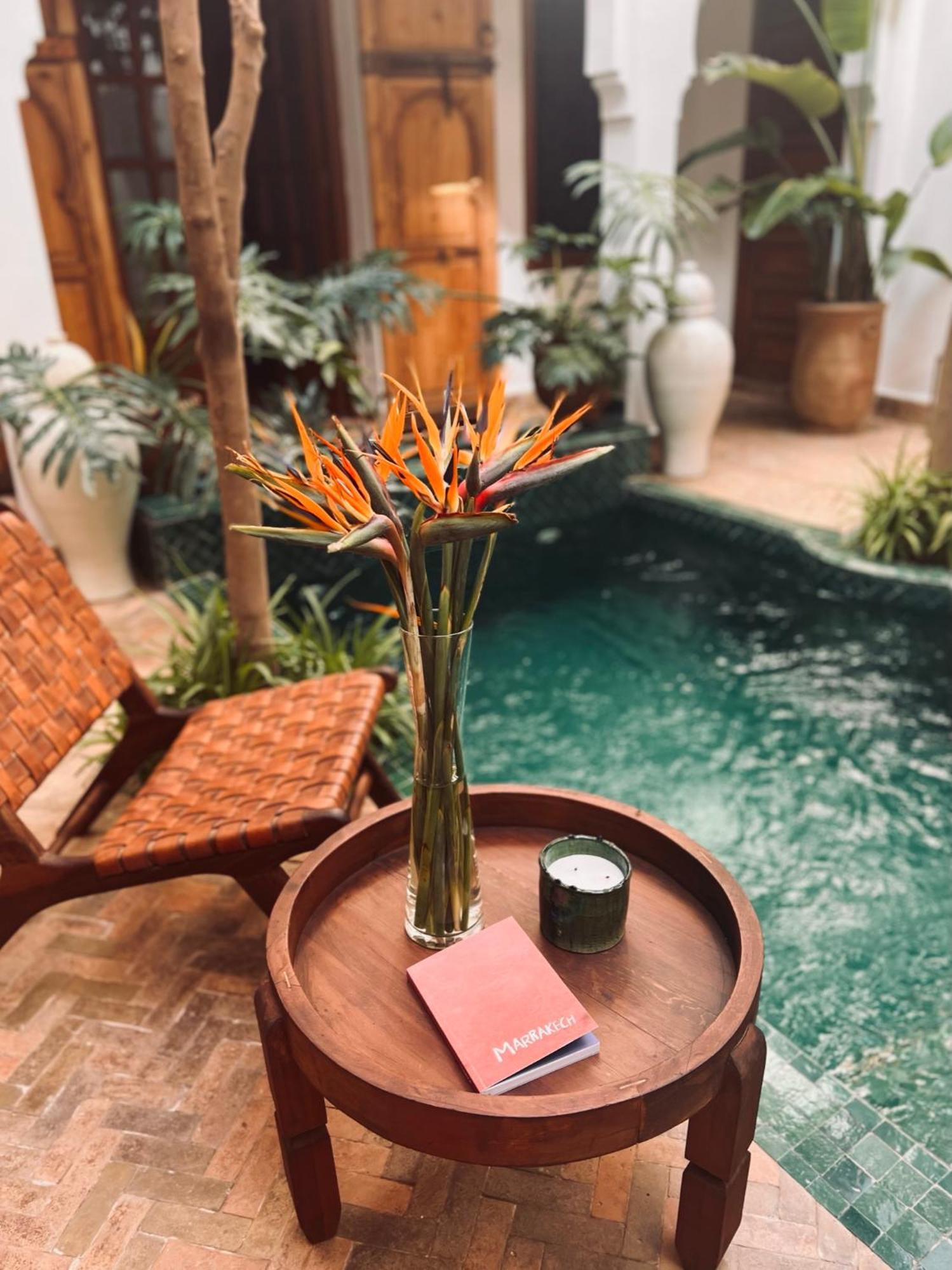 Riad Prive Sadaka Bassin Rooftop Marrakesh Exterior photo